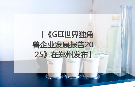 《GEI世界独角兽企业发展报告2025》在郑州发布