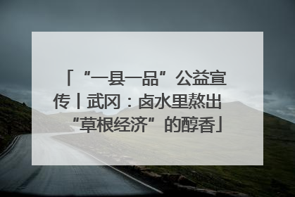“一县一品”公益宣传丨武冈：卤水里熬出“草根经济”的醇香