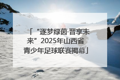 “逐梦绿茵·晋享未来”2025年山西省青少年足球联赛揭幕