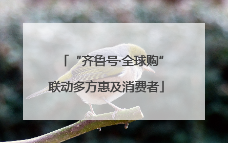 “齐鲁号·全球购”联动多方惠及消费者