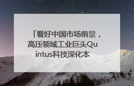 看好中国市场前景，高压领域工业巨头Quintus科技深化本土策略，构建全方位服务亚太区总部