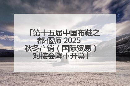 第十五届中国布鞋之都·偃师 2025 秋冬产销（国际贸易）对接会隆重开幕