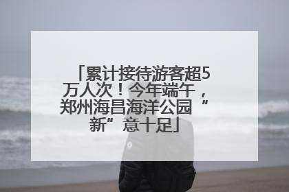 累计接待游客超5万人次！今年端午，郑州海昌海洋公园“新”意十足
