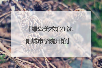绿岛美术馆在沈阳城市学院开馆