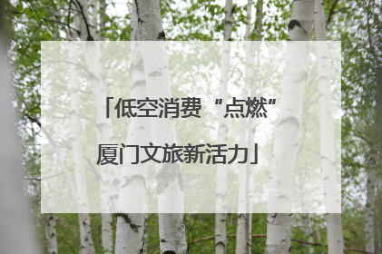低空消费“点燃”厦门文旅新活力