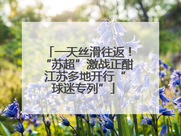 一天丝滑往返！“苏超”激战正酣 江苏多地开行“球迷专列”