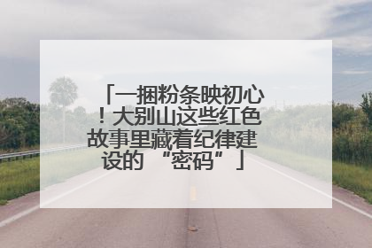 一捆粉条映初心！大别山这些红色故事里藏着纪律建设的 “密码”