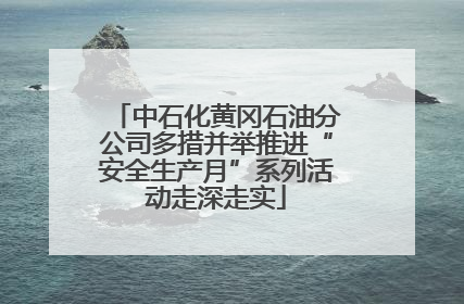 中石化黄冈石油分公司多措并举推进“安全生产月”系列活动走深走实