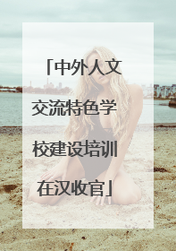 中外人文交流特色学校建设培训在汉收官
