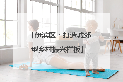 伊滨区：打造城郊型乡村振兴样板