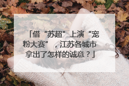 借“苏超”上演“宠粉大赛”，江苏各城市拿出了怎样的诚意？
