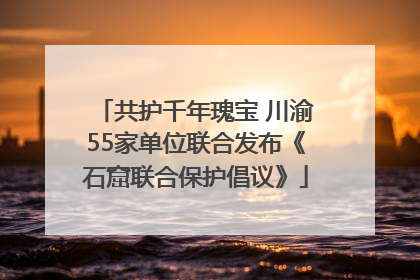 共护千年瑰宝 川渝55家单位联合发布《石窟联合保护倡议》