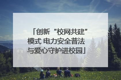 创新“校网共建”模式 电力安全普法与爱心守护进校园