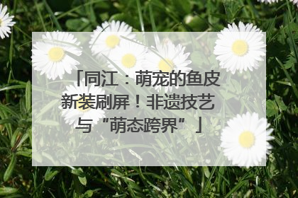 同江：萌宠的鱼皮新装刷屏！非遗技艺与“萌态跨界”