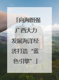 向海图强 广西大力发展海洋经济打造“蓝色引擎”
