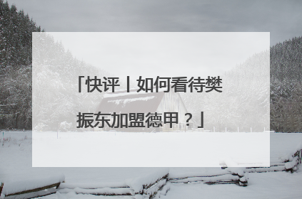 快评丨如何看待樊振东加盟德甲？