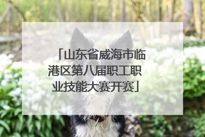 山东省威海市临港区第八届职工职业技能大赛开赛