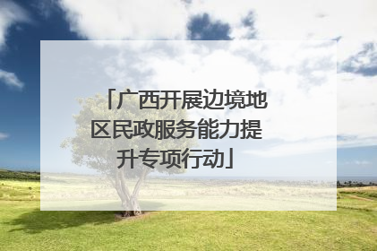 广西开展边境地区民政服务能力提升专项行动
