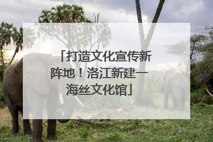 打造文化宣传新阵地！洛江新建一海丝文化馆