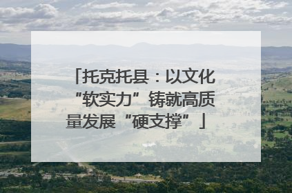 托克托县：以文化“软实力”铸就高质量发展“硬支撑”