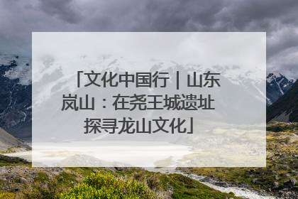 文化中国行｜山东岚山：在尧王城遗址探寻龙山文化