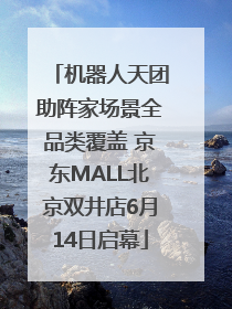 机器人天团助阵家场景全品类覆盖 京东MALL北京双井店6月14日启幕