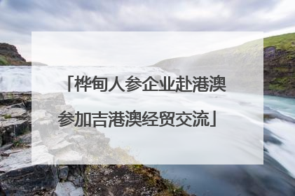 桦甸人参企业赴港澳参加吉港澳经贸交流