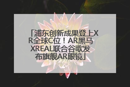 浦东创新成果登上XR全球C位！AR黑马XREAL联合谷歌发布旗舰AR眼镜
