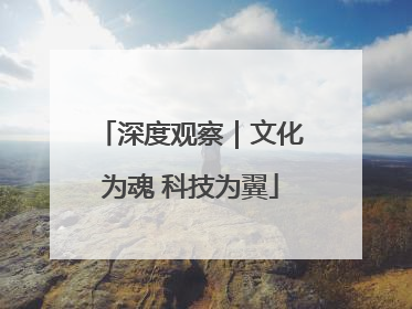 深度观察｜文化为魂 科技为翼