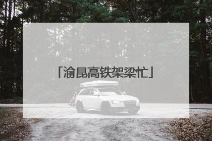 渝昆高铁架梁忙