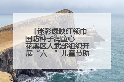迷彩绿映红领巾 国防种子润童心——花溪区人武部组织开展“六一”儿童节助学兴教活动