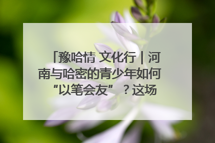 豫哈情 文化行｜河南与哈密的青少年如何 “以笔会友”？这场书画展藏着答案