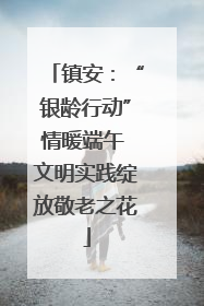 镇安：“银龄行动”情暖端午 文明实践绽放敬老之花