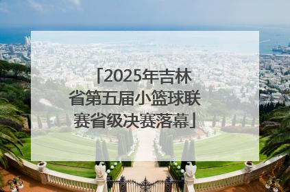 2025年吉林省第五届小篮球联赛省级决赛落幕